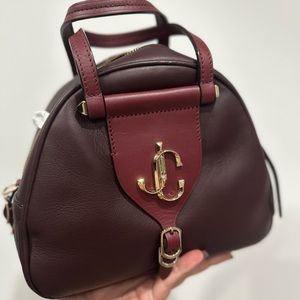 Jimmy Choo Varenne 192 Bowling Calf Leather Bag